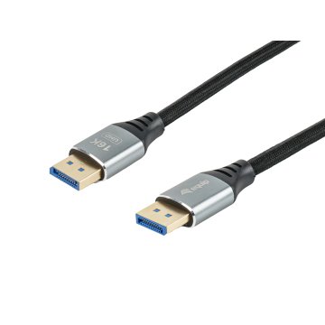 Cable Displayport A Displayport Premium 2,1 Equip 119281 1m 16k 60hz 54gps Aluminio 2
