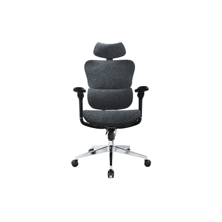 Silla De Oficina Ergonomica Equip 651050 Premium Color Negro Azulado Tapiceria Malla 5 Posiciones