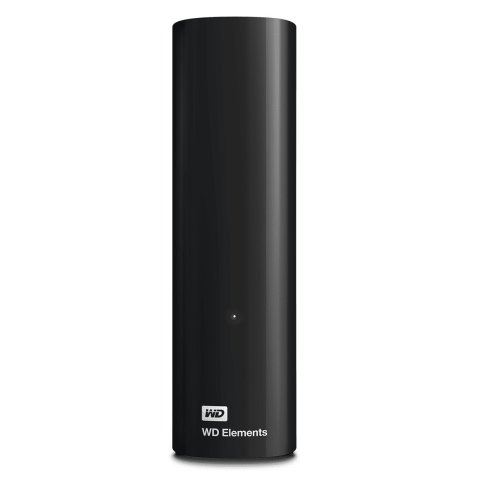 Disco Duro Externo Western Digital Elements 3.5" 2tb Usb 3.2 Negro Wdbwlg0220hbk