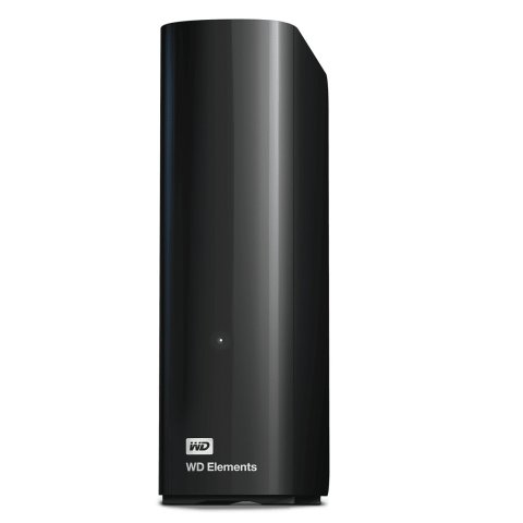 Disco Duro Externo Western Digital Elements 3.5" 2tb Usb 3.2 Negro Wdbwlg0220hbk