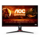 Monitor 27" Dp Hdmi Aoc Q27g2e 2560x1440 155hz Va 1ms Fresync 