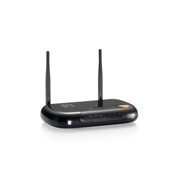 Wifi-ap 300mb Router Level One 4ptos 10 100                                                         