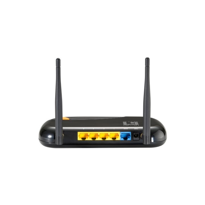 Wifi-ap 300mb Router Level One 4ptos 10 100                                                         