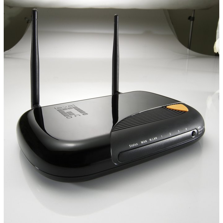 Wifi-ap 300mb Router Level One 4ptos 10 100                                                         