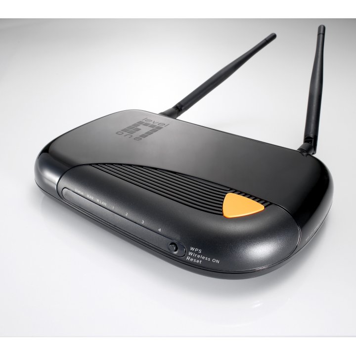 Wifi-ap 300mb Router Level One 4ptos 10 100                                                         
