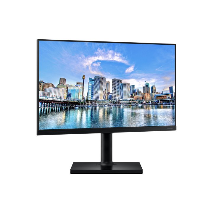 Monitor 24" Dp Hdmi Samsung Lf24t450fqrxen Fhd 75hz 5ms Freesync Regulable Altura 