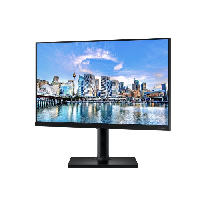 Monitor 24" Dp Hdmi Samsung Lf24t450fqrxen Fhd 75hz 5ms Freesync Regulable Altura 
