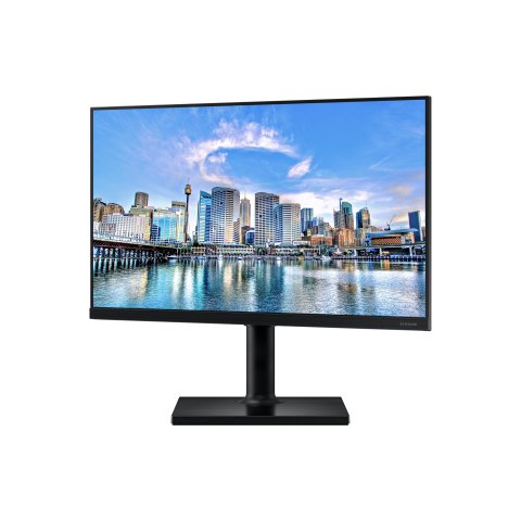Monitor 24" Dp Hdmi Samsung Lf24t450fqrxen Fhd 75hz 5ms Freesync Regulable Altura 