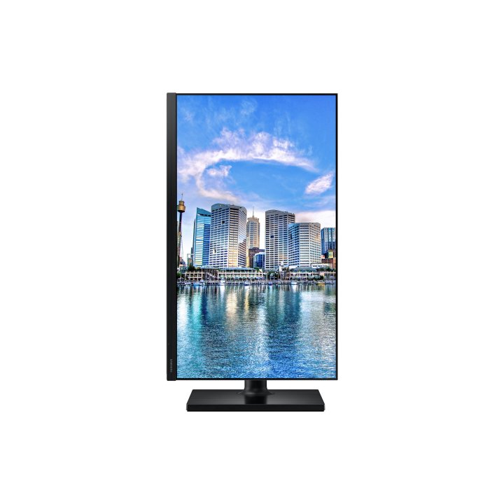Monitor 24" Dp Hdmi Samsung Lf24t450fqrxen Fhd 75hz 5ms Freesync Regulable Altura 