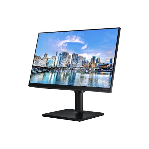 Monitor 24" Dp Hdmi Samsung Lf24t450fqrxen Fhd 75hz 5ms Freesync Regulable Altura 