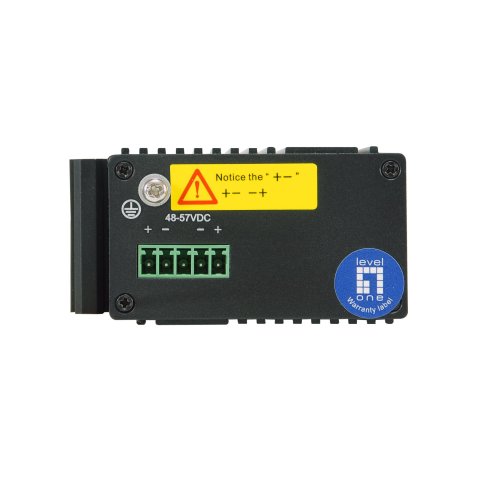 Switch Industrial Level One Igp-0501 5p Poe Giga Y 1p Sfp 240w Carril Din