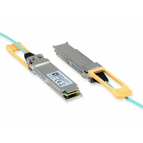 Cable Transceiver Optico Qsfp28 Level One Aoc-0501 100gb 1m