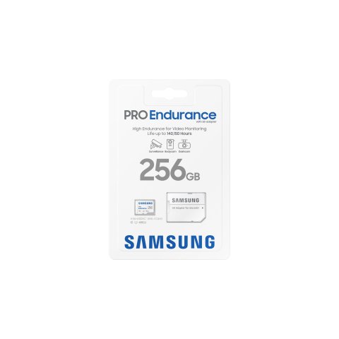 Memoria Sd Micro 256gb Samsung Sdxc Pro Endurance Clase V10 Con Adaptador A Sd Mb-mj256ka eu