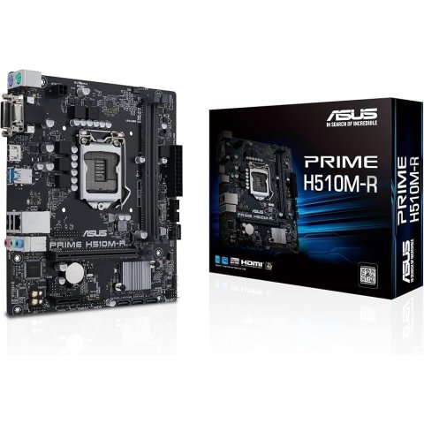 Pb Asus Prime H510m-r R2.0-si Bulk Skt 1200 M-atx Intel Gen 10º/11º Hdmi Vga 2xddr4 Usb3.2 G-la N