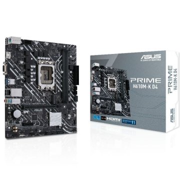 Pb Asus Prime H610m-k D4 Skt 1700 Intel Gen 12º/13º M-atx...