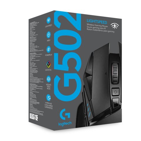 Mouse Logitech Gaming G502 Lightspeed Gaming Mouse P n  910-005568