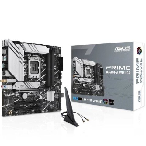 Pb Asus Prime B760m-a Wifi M-atx Skt 1700 12º/13º Gen 4xddr5 5600mhz Displayport Hdmi 2xm.2 Wi-fi 6 Usb-c