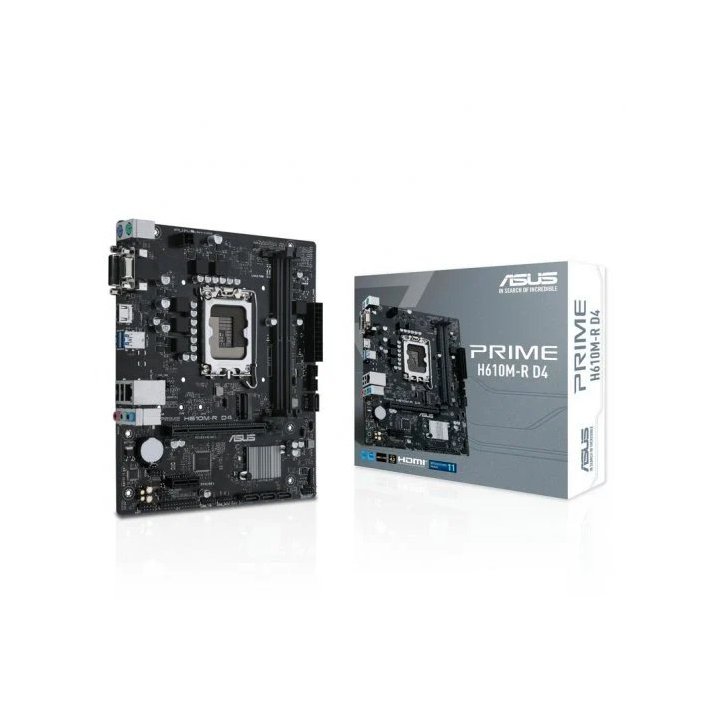 Pb Asus Prime H610m-k Skt Lga 1700 M-atx Ddr5-5600mhz Hdmi Dvi Vga 1xpcie 4.0 1xpcie 3.0 M.2 Glan Usb3.2