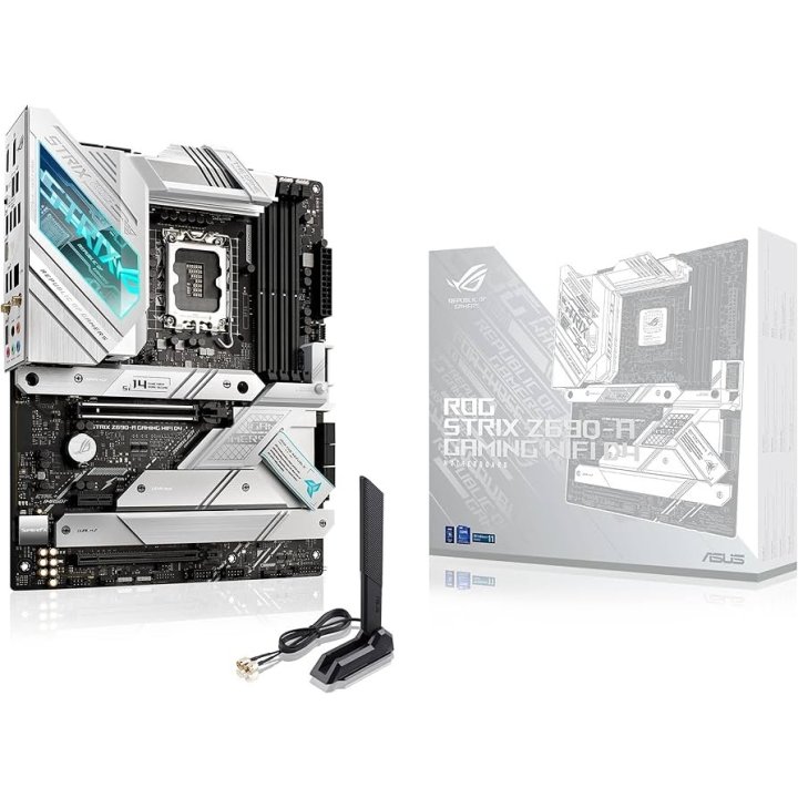(km0) Pb Asus Rog Strix Z690-a Gaming Wifi D4 Skt 1700 Intel Gen 12º/13º Atx 4xddr4 Cash30