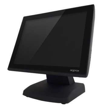 Ordenador Tpv Approx Apptpv01tnd Negro 15.6" Tactil Capacitivo 1024x768 Intel Celeron J1900 4gb Ddr3l Ssd 64gb 2