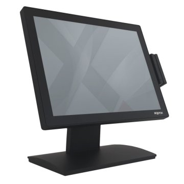 Ordenador Tpv Approx Apptpv04capc Negro 15" Tactil Capacitivo 1024x768 Intel Celeron N5105 4gb Ddr4l M.2 64gb Lector Tarjetas 2