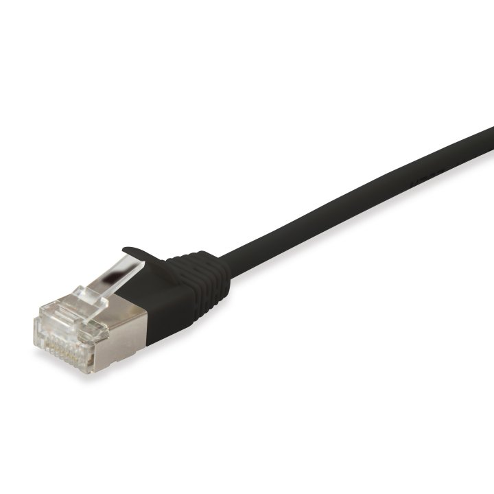 Latiguillo Apantallado Cat.6a F ftp Slim Lsoh 1m Color Negro Equip 606124