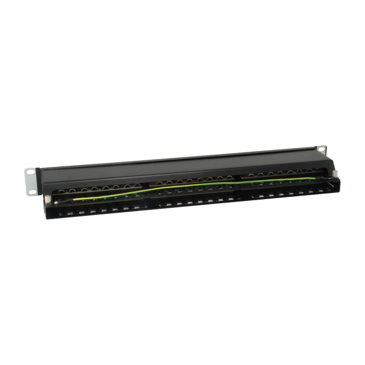 Patch Panel 48 Puertos Categoria 6 Apantallado  1u Color Negro Equip 326449