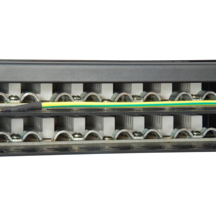 Patch Panel 48 Puertos Categoria 6 Apantallado  1u Color Negro Equip 326449