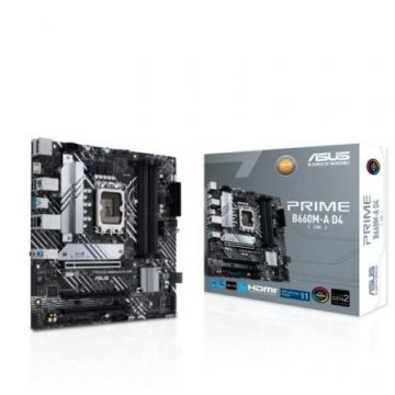 Pb Asus Prime B660m-a D4-csm Skt 1700   M.2, 1gb...