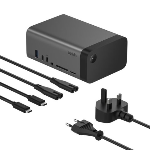 Estacion De Carga Usb-c Belkin 150w Inc020kqsgy 11 Ptos De Alimentacion, Datos, Video, Audio, Ethethernet