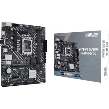 Pb Asus Prime H610m-d D4 M-atx Skt 1700 Intel Gen 12º/13º...