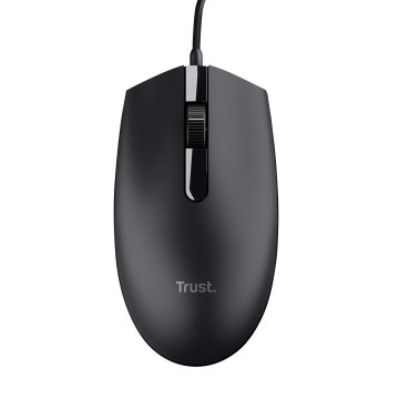 (km0) Mouse Trust Basi Usb 3 Botones Y Rueda De Desplazamiento 1200dpi 24271 Cash30