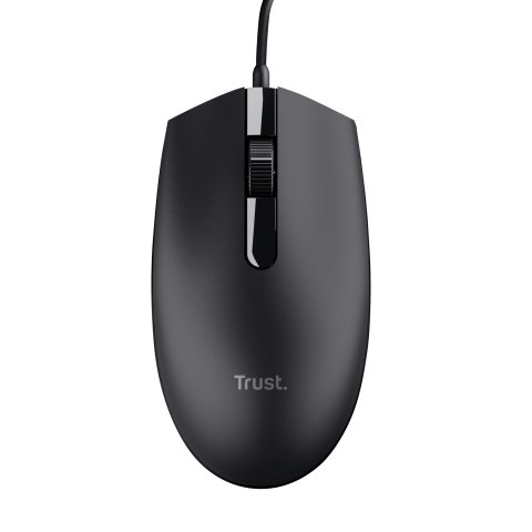 (km0) Mouse Trust Basi Usb 3 Botones Y Rueda De Desplazamiento 1200dpi 24271 Cash30
