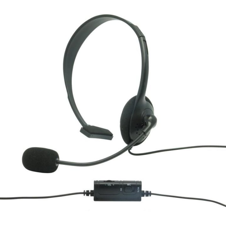 (km0) Headset Konix Ps4 Ps-100 Un Solo Oido Micro Flexible Compatible Con Pc   Android