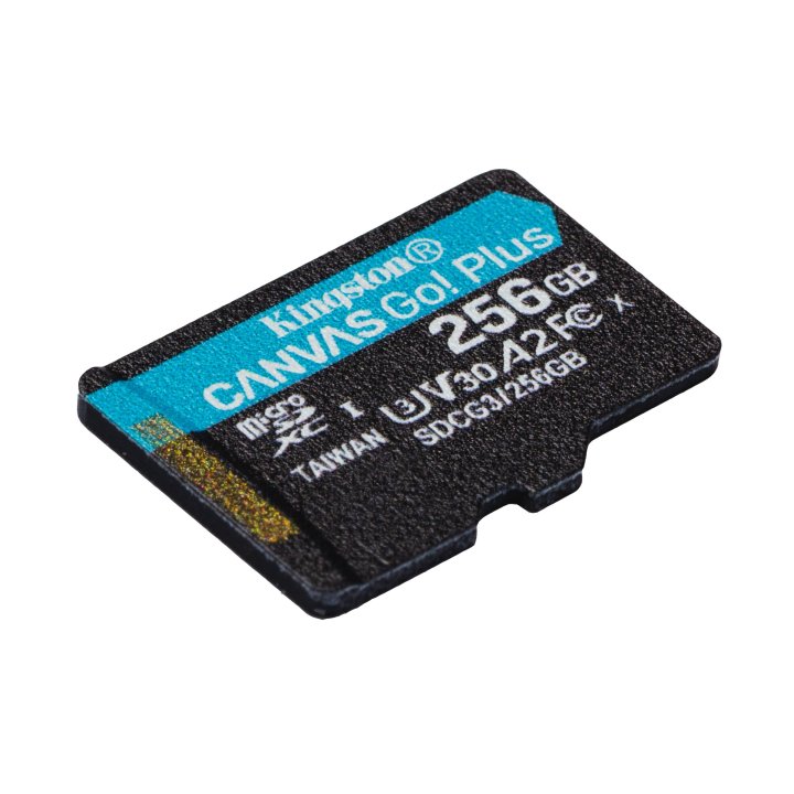 Memoria Sd Micro-sdxc 256gb Clase 10 Kingston + Adaptador Canvas-go Plus Sdcg3 256gb