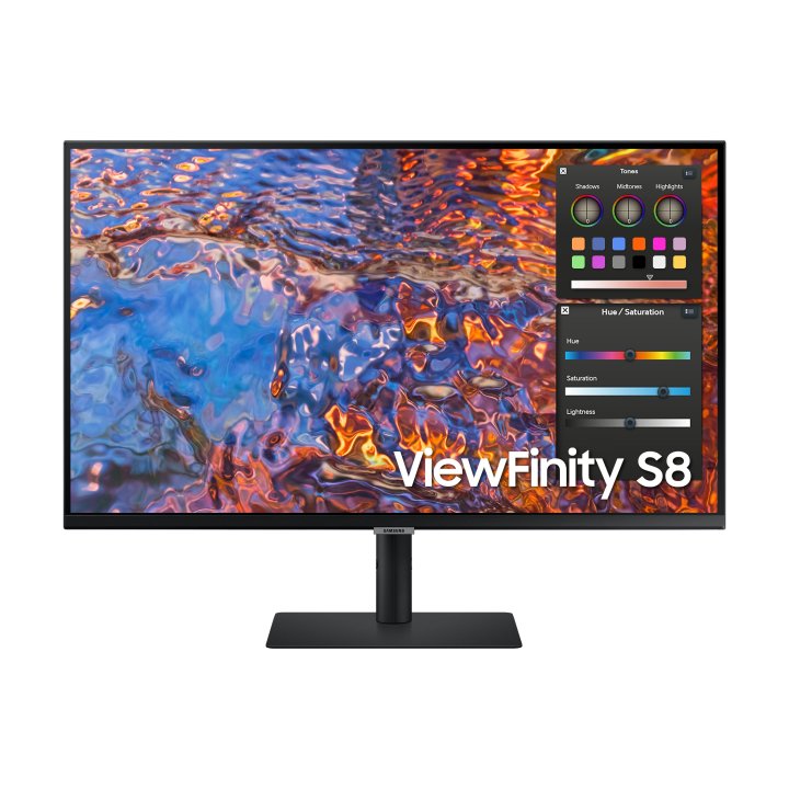 Monitor 32" Dp Hdmi Samsung Ls27d702eauxen Ips 4k 60hz 280 Cd m 5ms Vesa 100x100 Hub Usb-c Lan