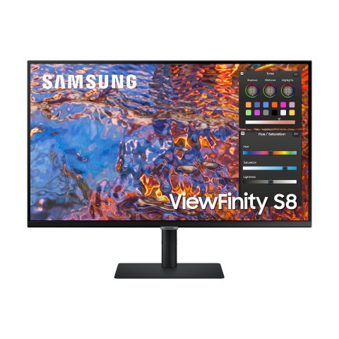 Monitor 32" Dp Hdmi Samsung Ls27d702eauxen Ips 4k 60hz 280 Cd m 5ms Vesa 100x100 Hub Usb-c Lan