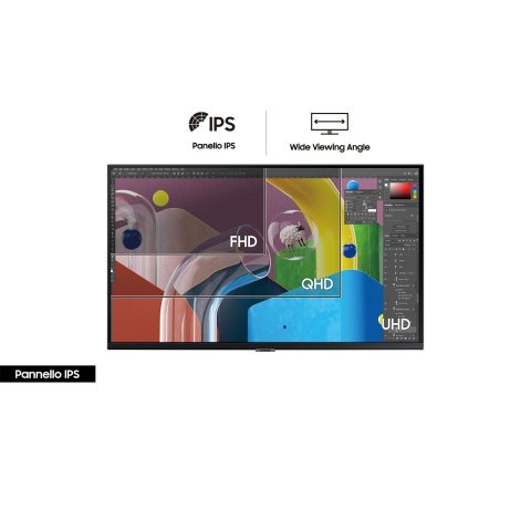 Monitor 32" Dp Hdmi Samsung Ls27d702eauxen Ips 4k 60hz 280 Cd m 5ms Vesa 100x100 Hub Usb-c Lan