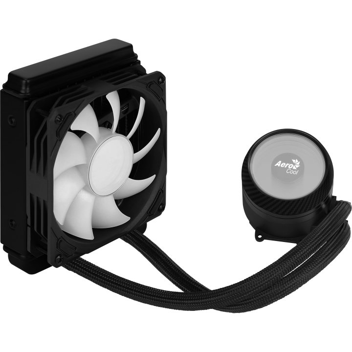 Sistema De Refrigeracion Liquida Aerocool Mirage L120 1x12cm Infinity Mirror Rgb-a (adressable) Tpd 200w Para Procesadores In