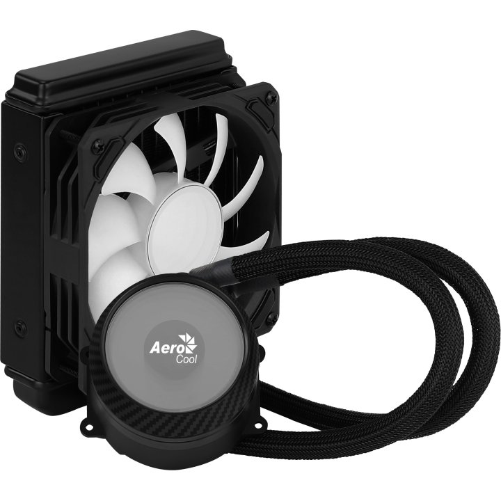 Sistema De Refrigeracion Liquida Aerocool Mirage L120 1x12cm Infinity Mirror Rgb-a (adressable) Tpd 200w Para Procesadores In