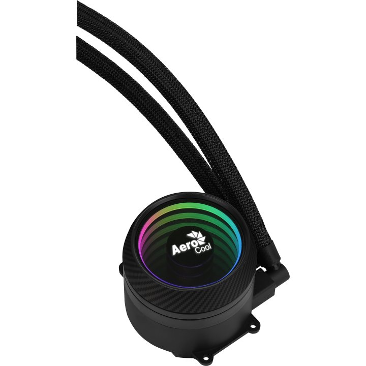 Sistema De Refrigeracion Liquida Aerocool Mirage L120 1x12cm Infinity Mirror Rgb-a (adressable) Tpd 200w Para Procesadores In