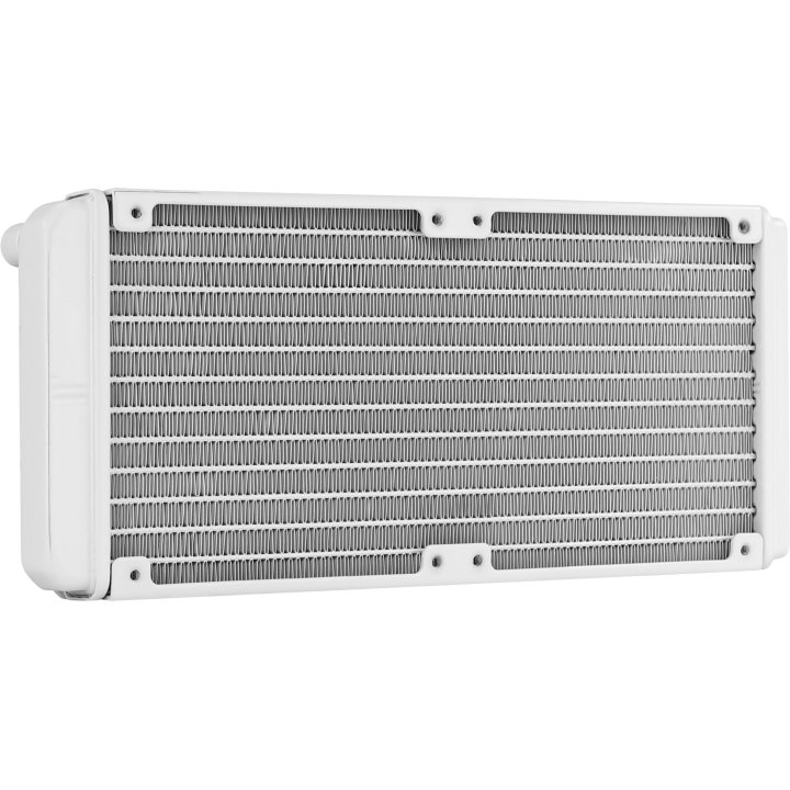 Sistema De Refrigeracion Liquida Aerocool Mirage L240 White 2x12cm Infinity Mirror Rgb-a (adressable) Tpd 400w Para Procesado