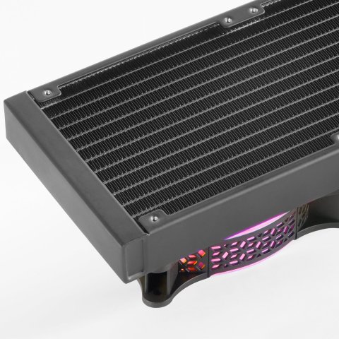 Sistema De Refrigeracion Liquida Mars Gaming Ml-ultra240 Black 2x12cm Iluminacion Argb (adressable) Tpd 500w Para Procesadore