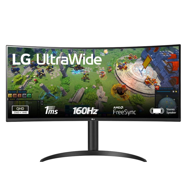 Monitor 34" Curvo Dp Hdmi Lg Ultrawide 34wp65cp-b Wqhd 3440x1440 160hz 1ms
