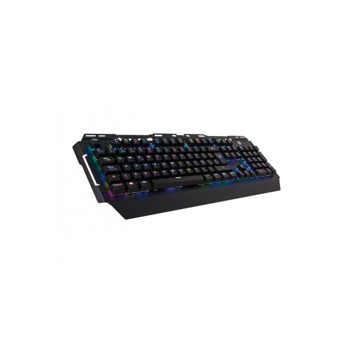Teclado Gaming Mecanico Conceptronic Kronic01 Retroiluminado Rgb Usb 8 Teclas Programables