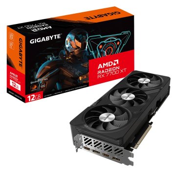 Vga Gigabyte Radeon Rx 7700xt Oc 12gb Gddr6 2xdp 2xhdmi 2276mhz Cuda 3456 192bit 
