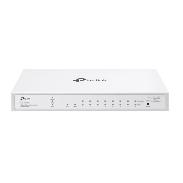 Switch Semigestionable Tp-link Festa Fs310g 8xrj45 Gb 2xsfp Gb Carcasa Metalica Poe 61w Vlan  Gestion Aplicacion Festa