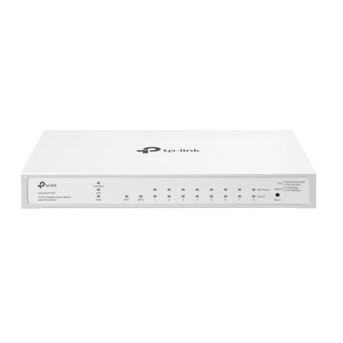 Switch Semigestionable Tp-link Festa Fs310g 8xrj45 Gb 2xsfp Gb Carcasa Metalica Poe 61w Vlan  Gestion Aplicacion Festa
