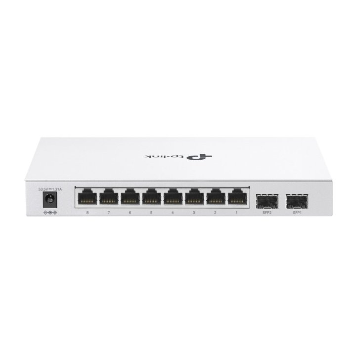Switch Semigestionable Tp-link Festa Fs310g 8xrj45 Gb 2xsfp Gb Carcasa Metalica Poe 61w Vlan  Gestion Aplicacion Festa