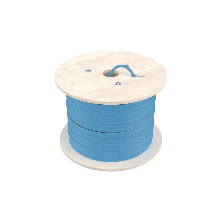 Bobina Equip Categoria 6a U ftp 305m Dca Lszh Libre De Halogenos Color Azul
